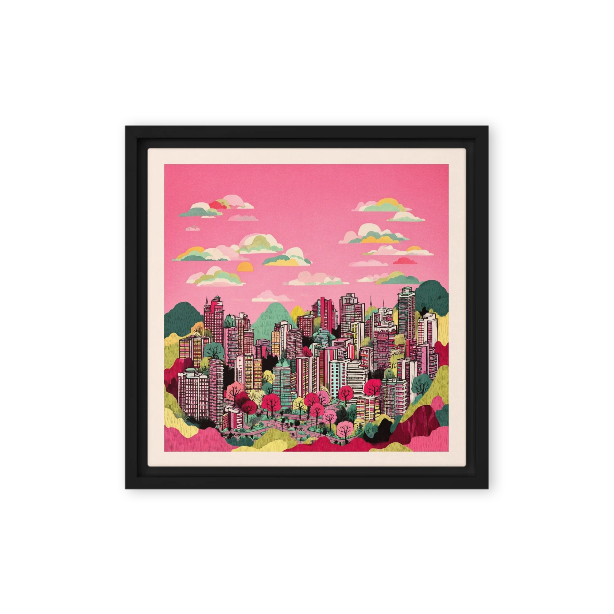 Pink Horizon Metropolis