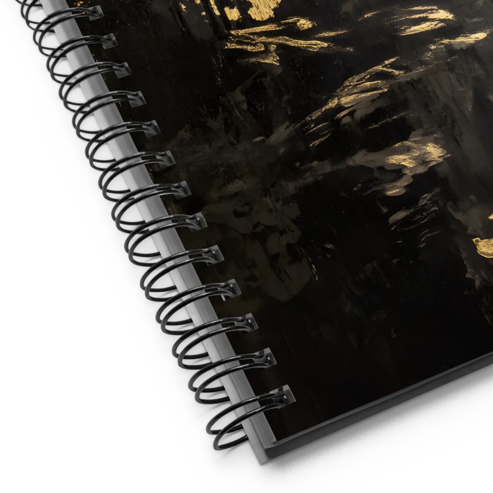 Golden Twilight Forest 
 Spiral Notebook | 140 pages