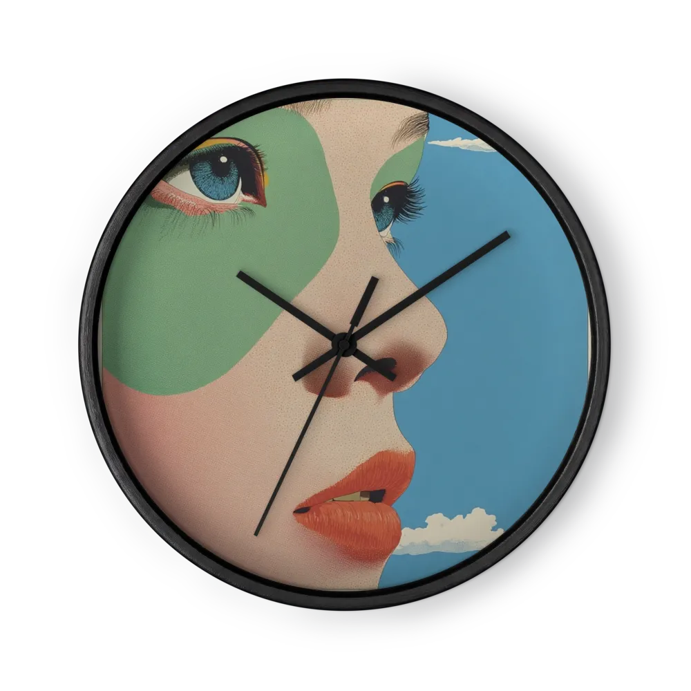 Profile in the Sky | Wall Clock