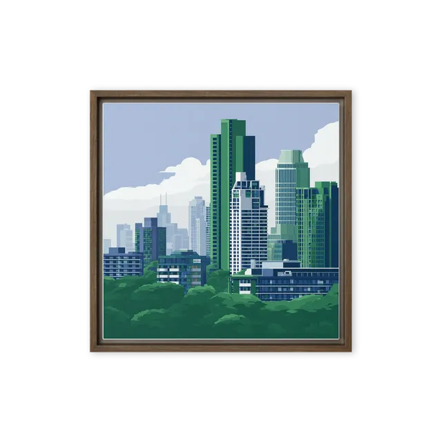 Urban Canopy Skyline | Art Print