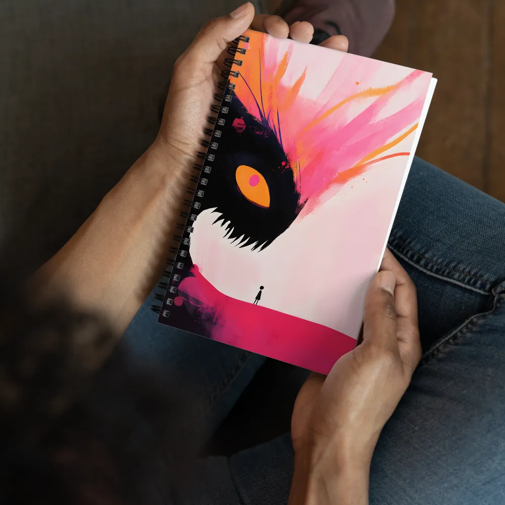 The Confrontation of Shadows 
 Spiral Notebook | 140 pages