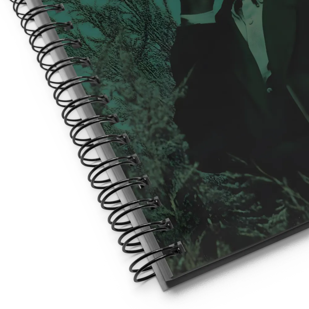 Lunar Silhouette 
 Spiral Notebook | 140 pages