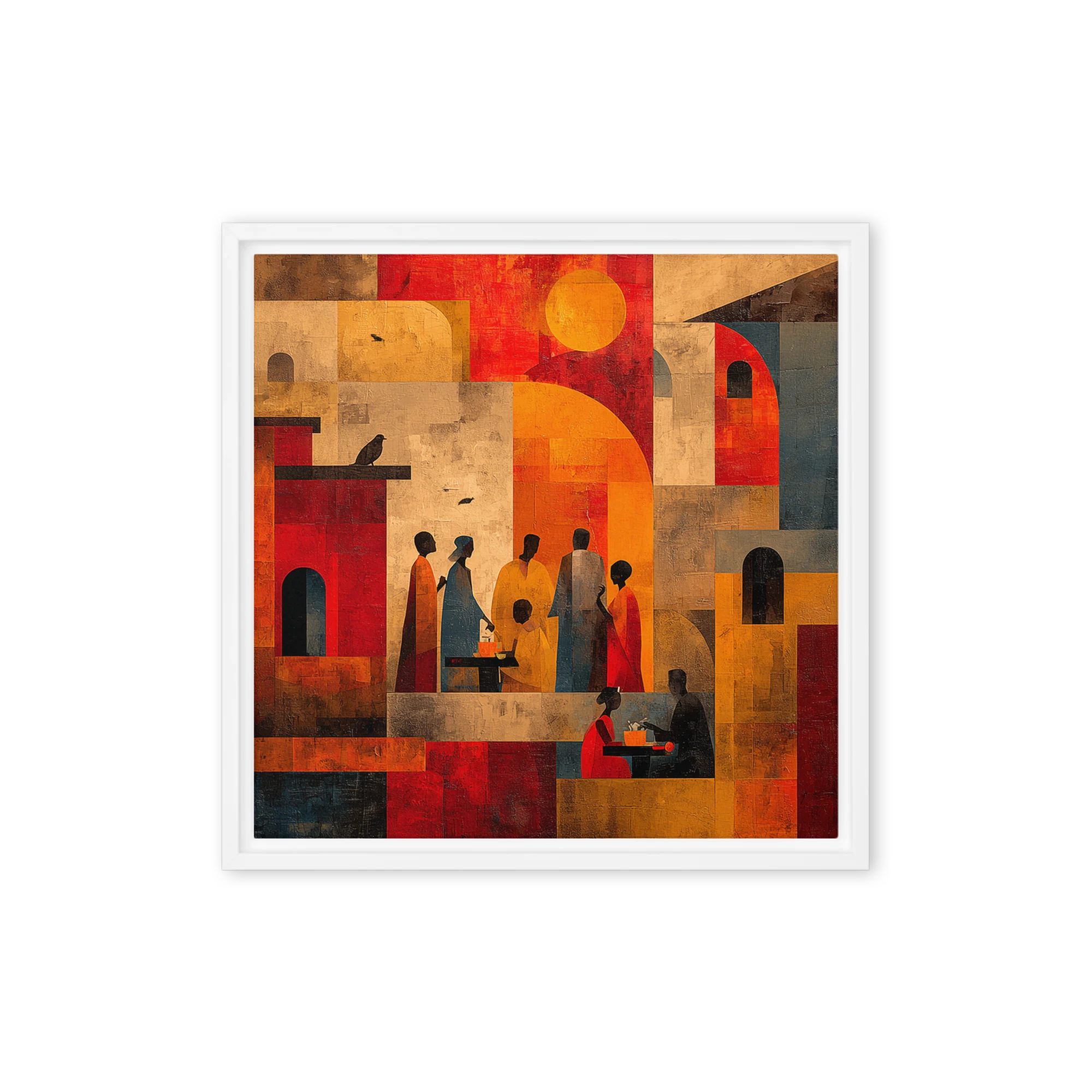 Cubist City Gathering