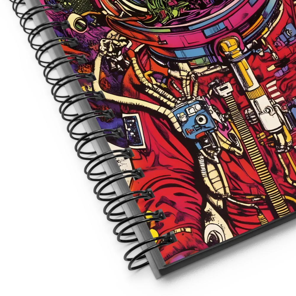 Cosmic Odyssey 
 Spiral Notebook | 140 pages