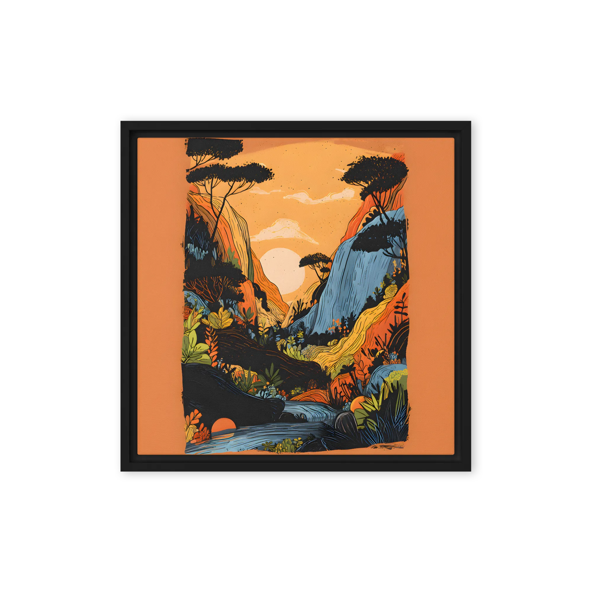 Sunlit Valley