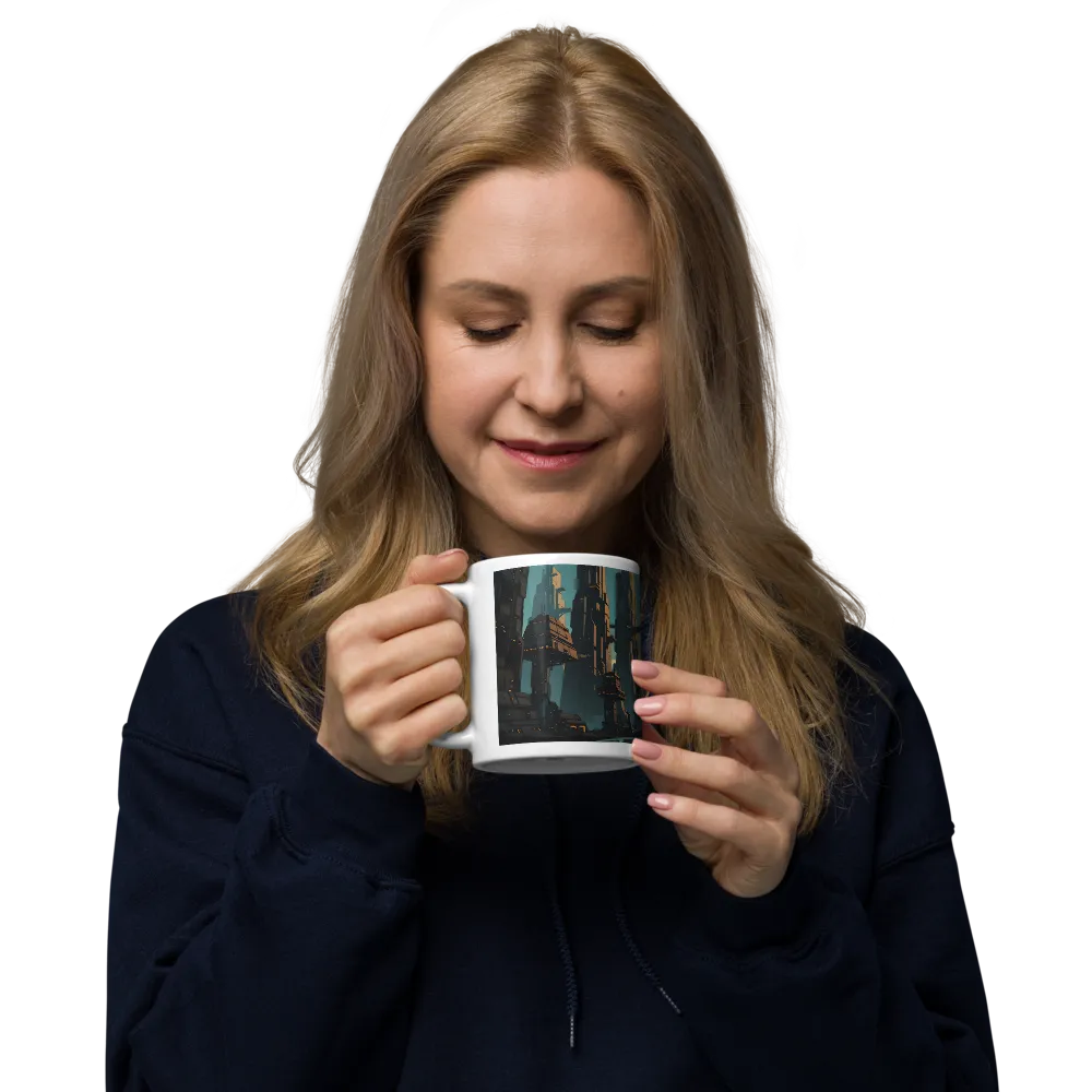 Neo-Canyon City 
 Mug with Red inside | 15 oz