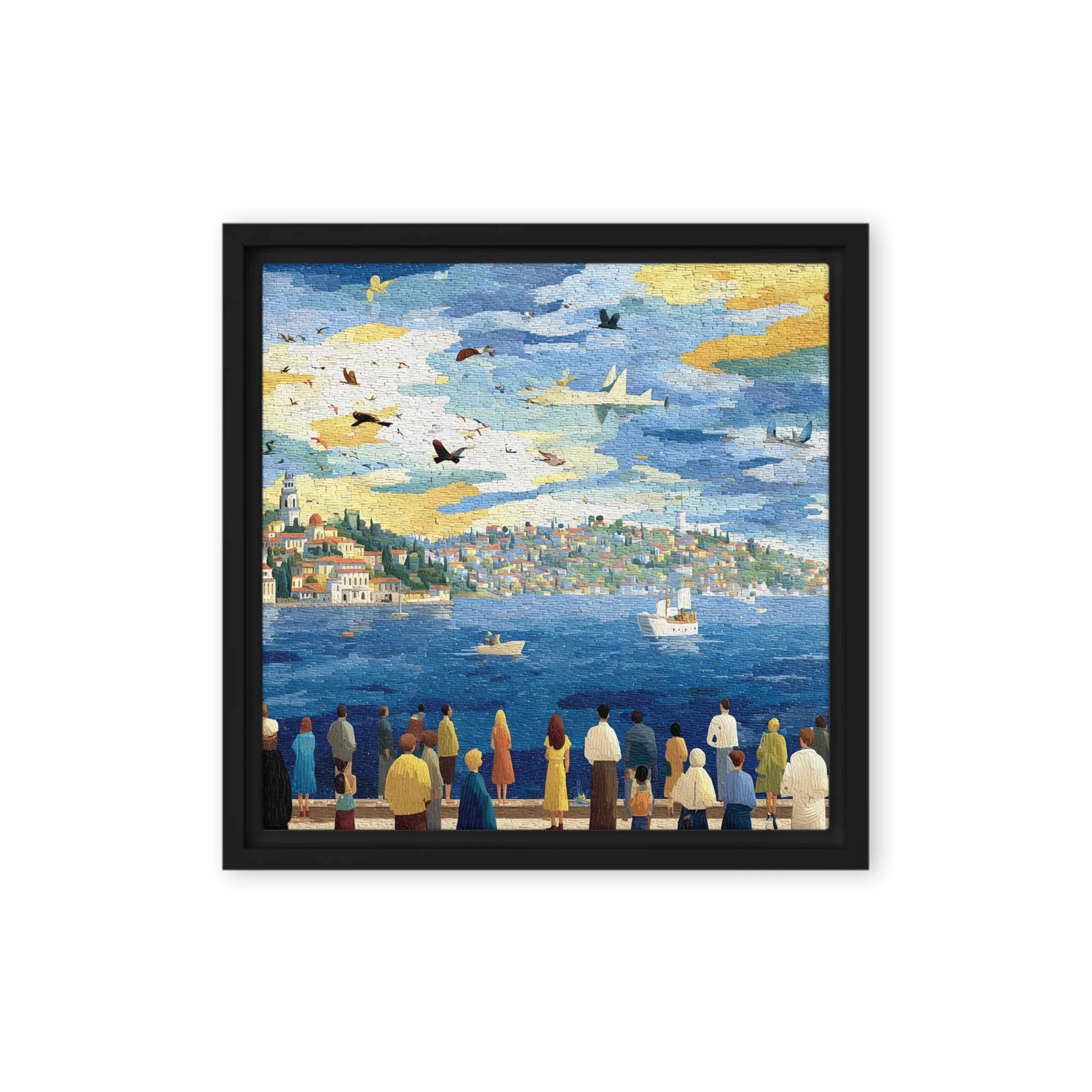 Coastal Harbor Mosaic