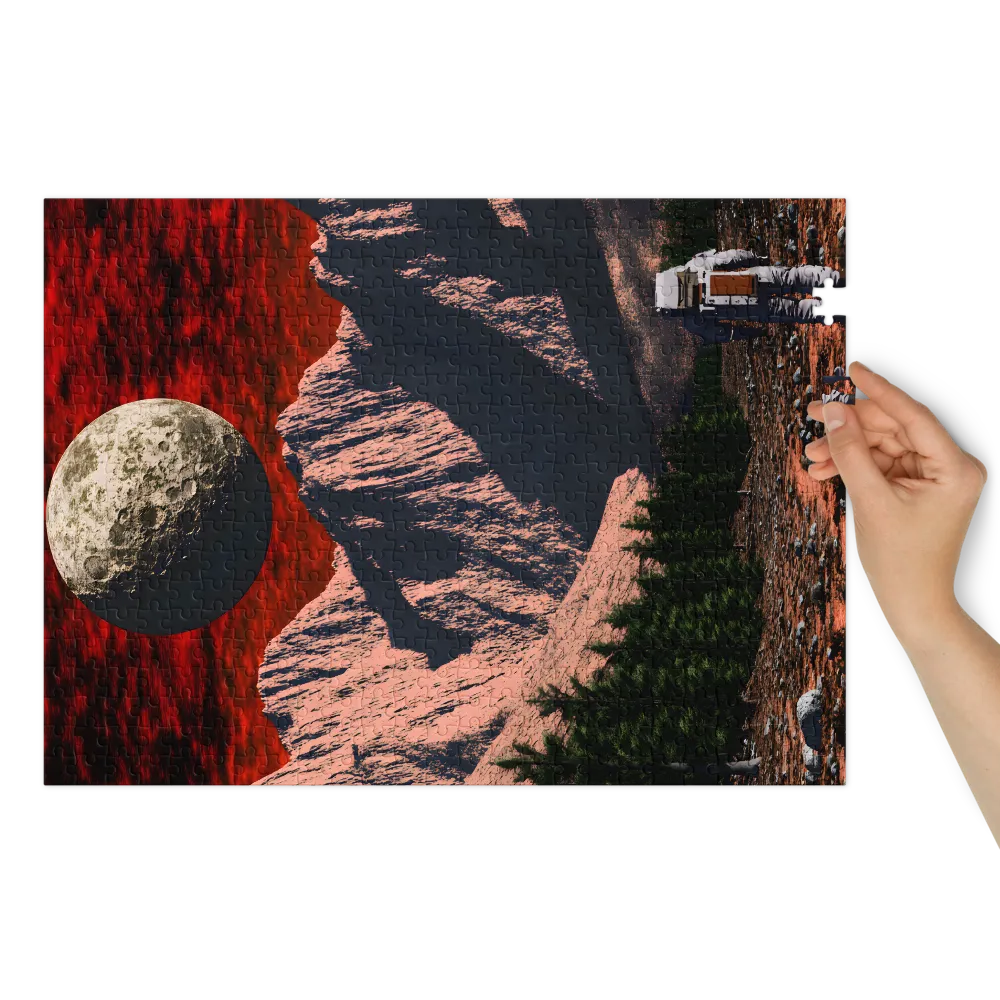 Crimson Horizon | Jigsaw Puzzles