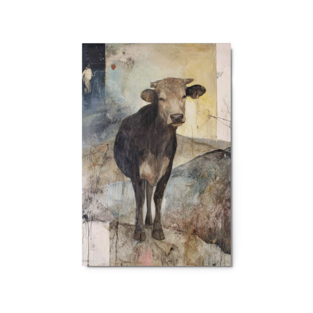 The Solitary Calf | Art Print