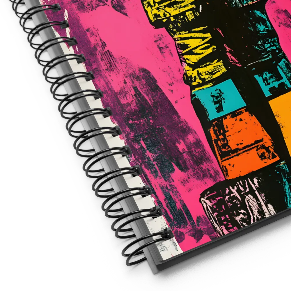 Abstract Sentinel 
 Spiral Notebook | 140 pages