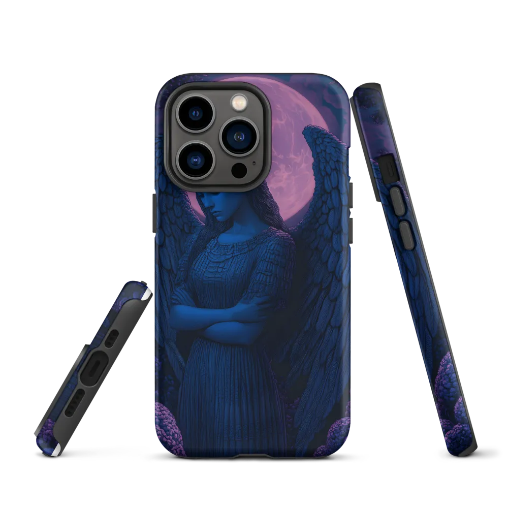 Surreal Angel with Moon | Phone Case