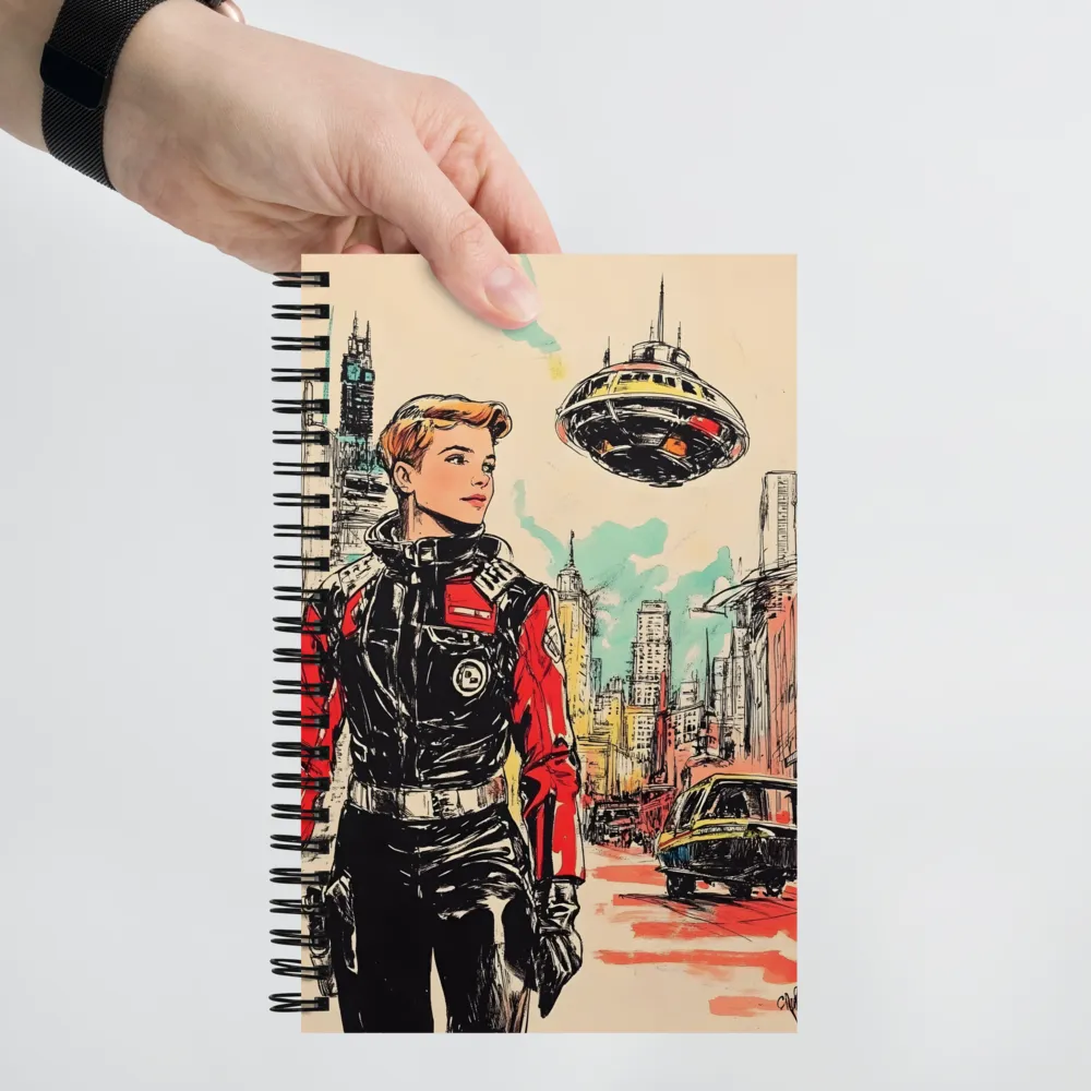 Urban Frontier Explorer 
 Spiral Notebook | 140 pages