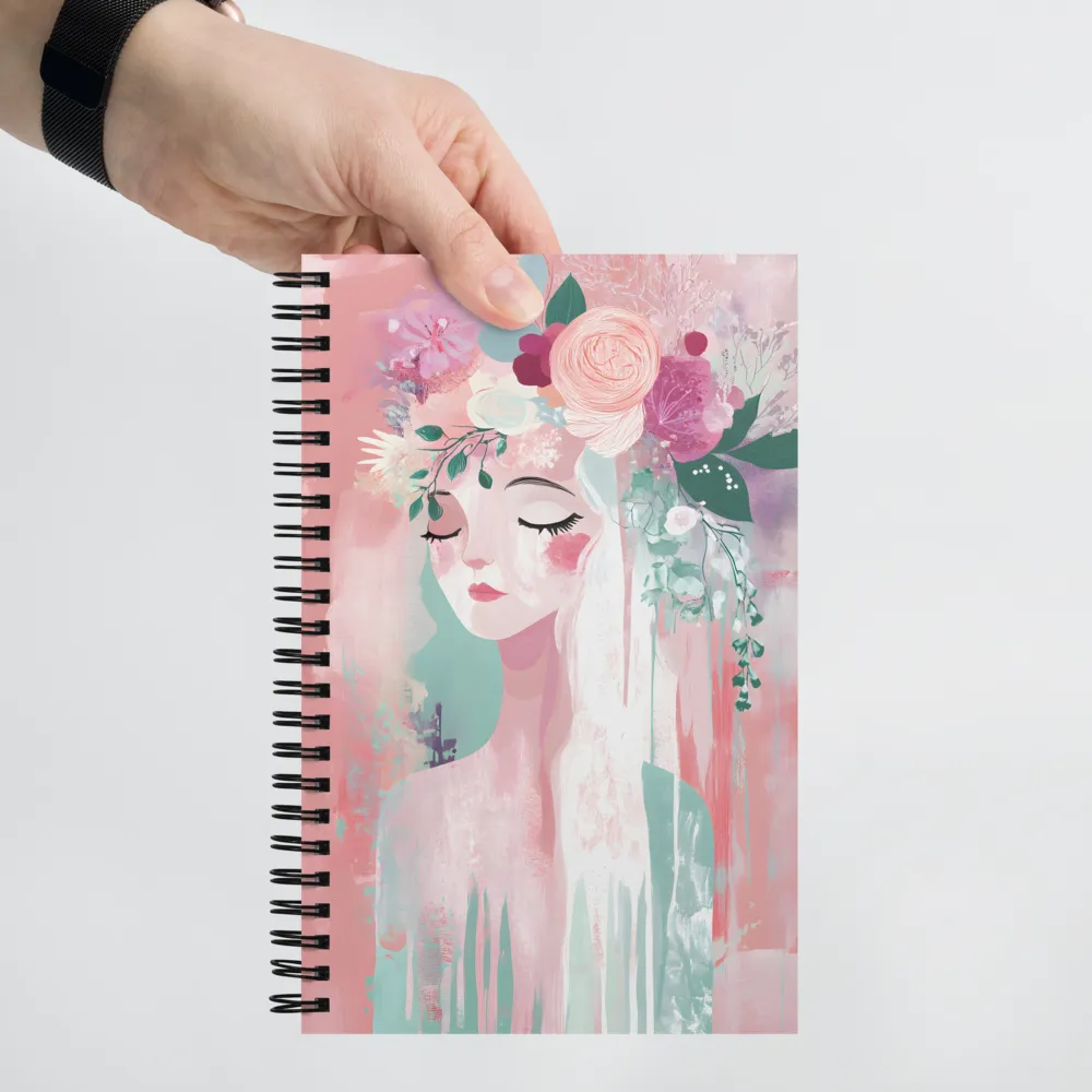 Serene Bloom 
 Spiral Notebook | 140 pages