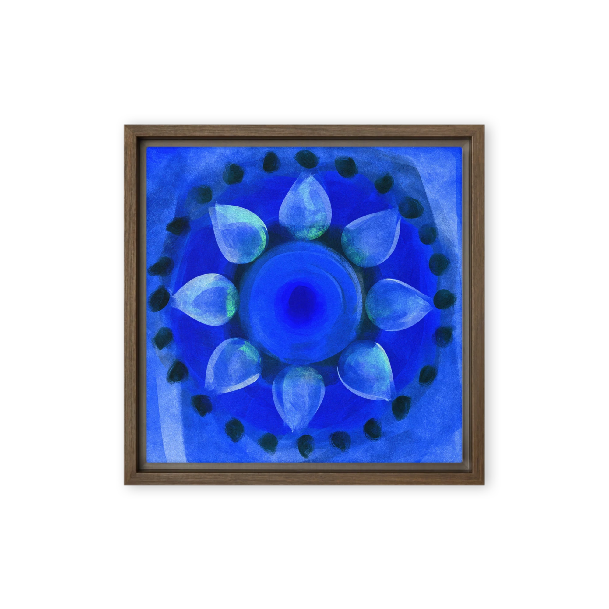 Blue Lotus Mandala