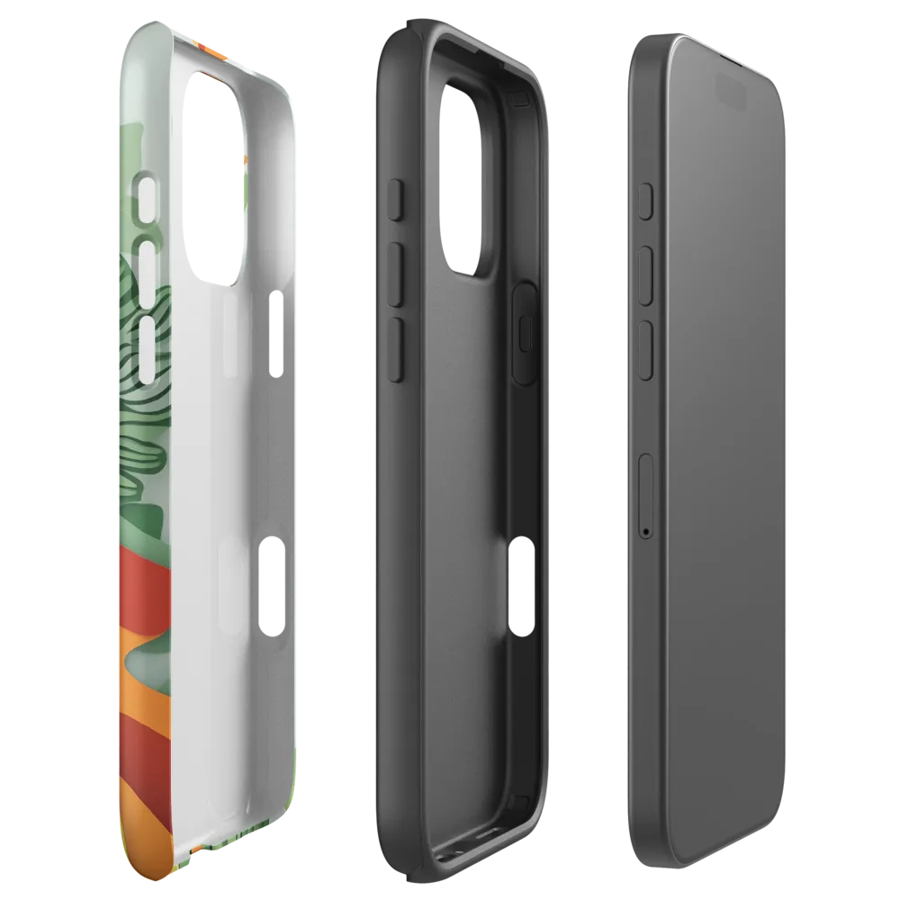 Botanical Elegance Profile 
 iPhone 13 mini | Tough Case