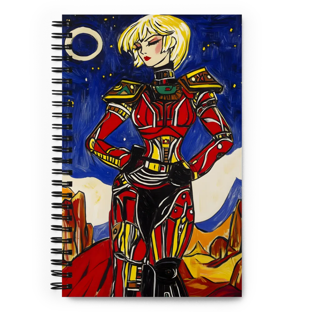 Cosmic Vigil 
 Spiral Notebook | 140 pages