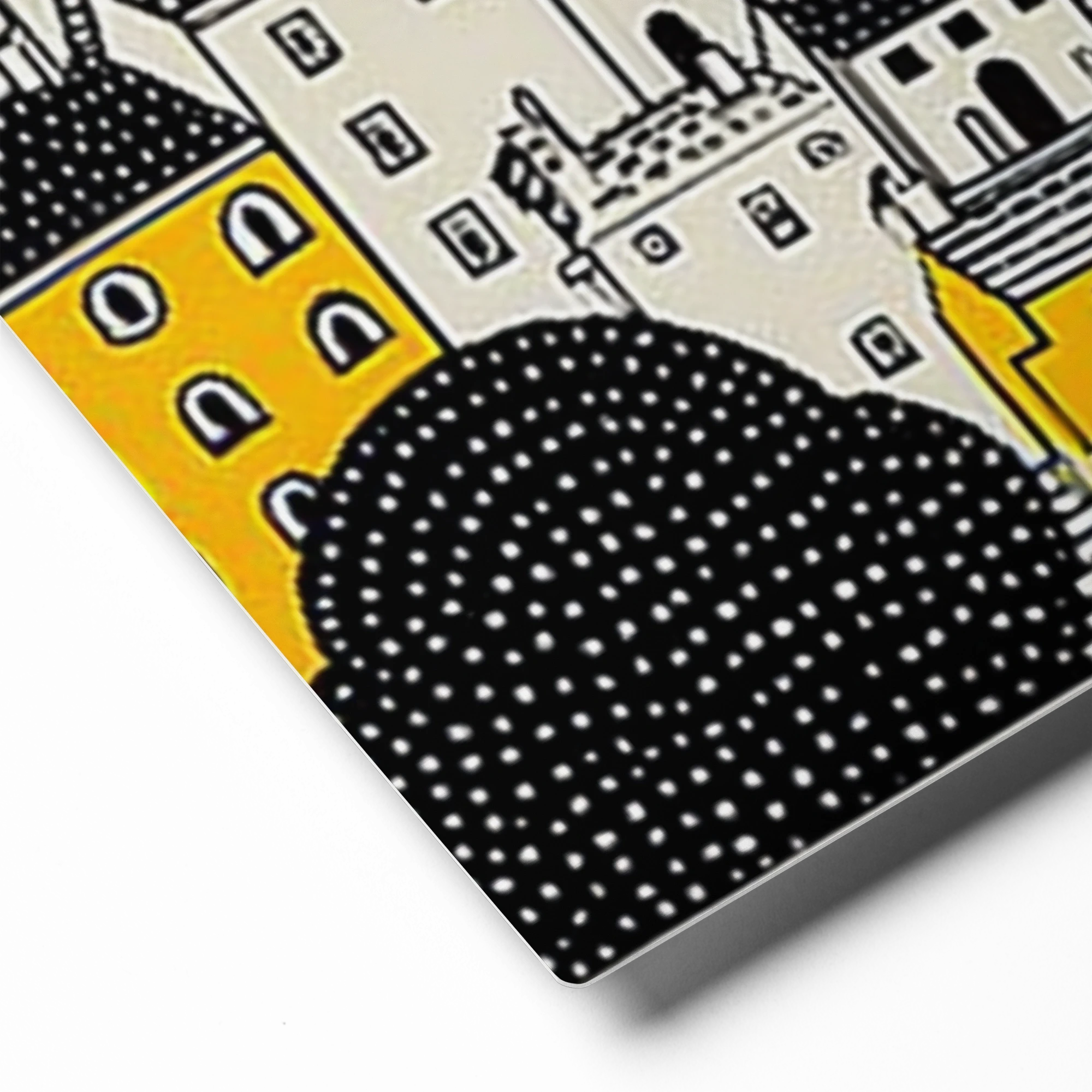 Mediterranean Sunshine Town | Art Print