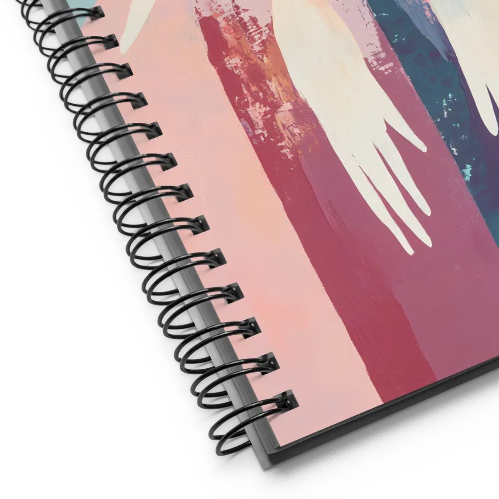Ethereal Guardian 
 Spiral Notebook | 140 pages