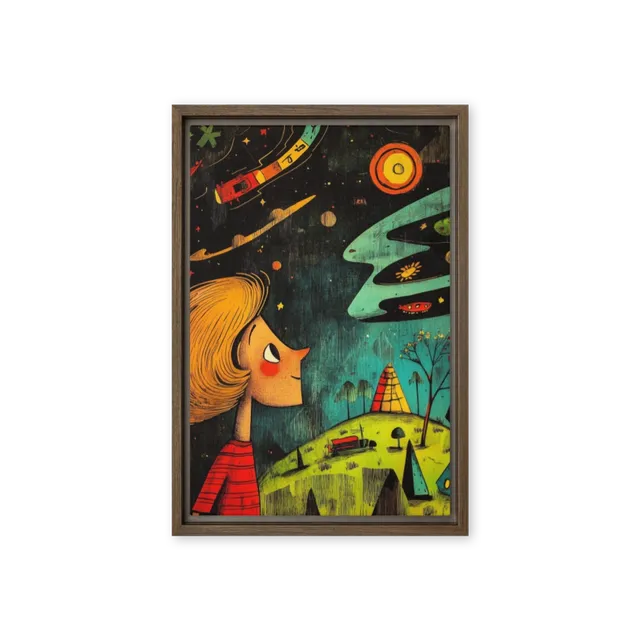 Little Stargazer | Art Print