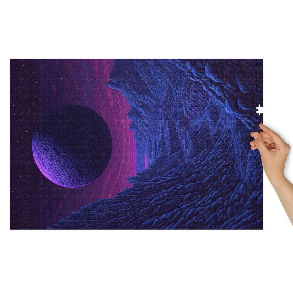 Picos Cósmicos e Orbe Roxo 
 Puzzle em caixa de metal