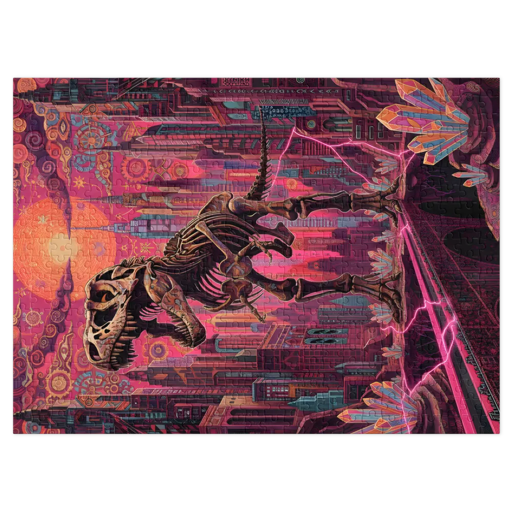 Neon Tyrant | Jigsaw Puzzles