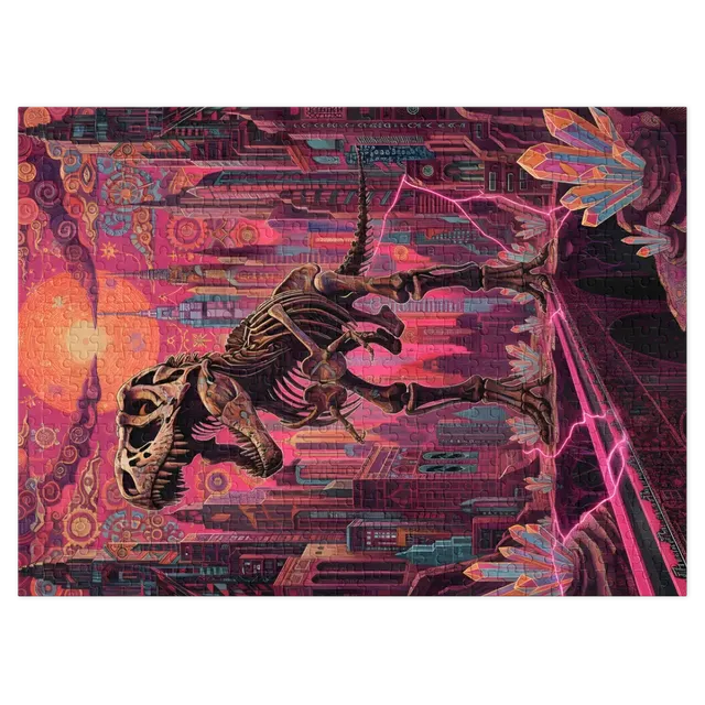 Neon Tyrant | Jigsaw Puzzles