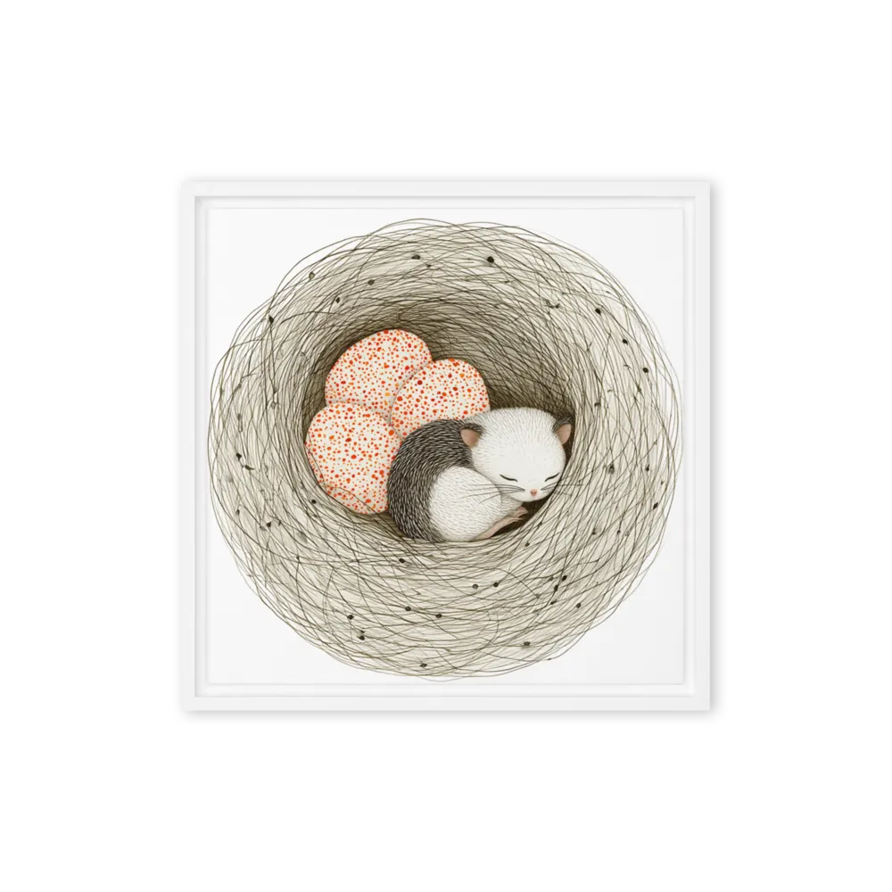 Cozy Nest 
 Canvas | 24″x 24″