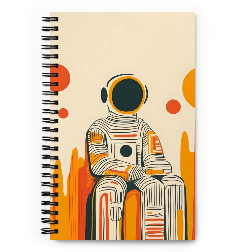 Cosmic Contemplation 
 Spiral Notebook | 140 pages