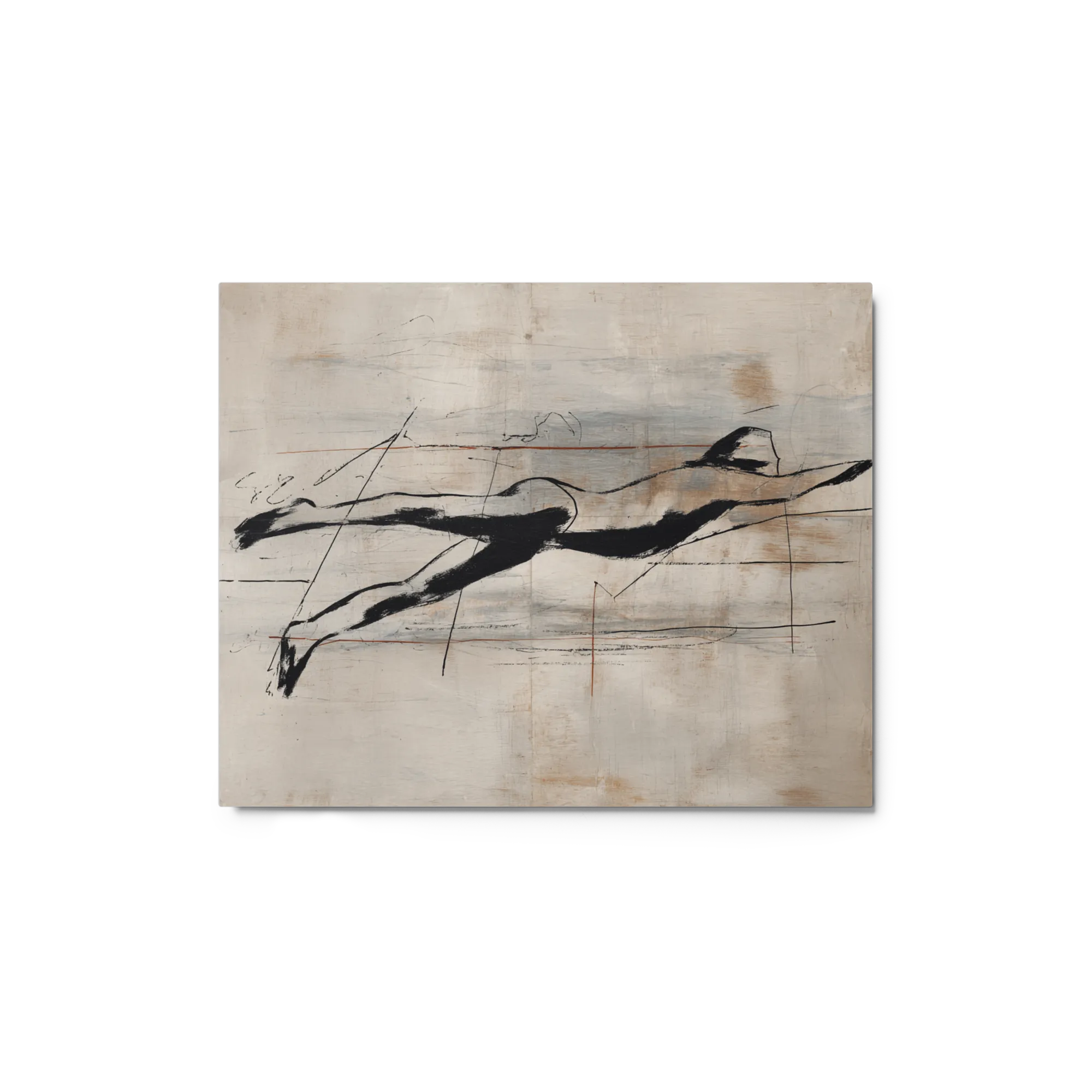Gliding Swimmer