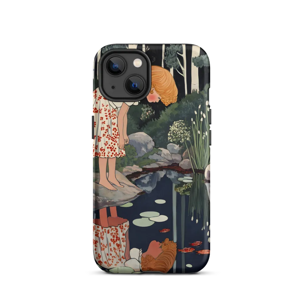 Curiosity by the Water's Edge | Phone Case