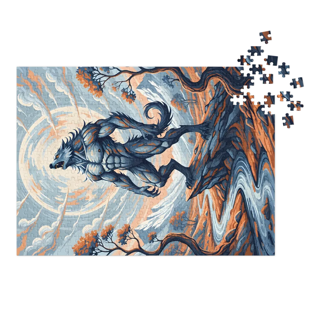 Moonlit Werewolf