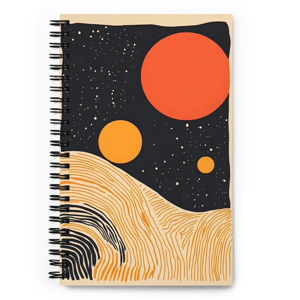 Celestial Dunes 
 Spiral Notebook | 140 pages