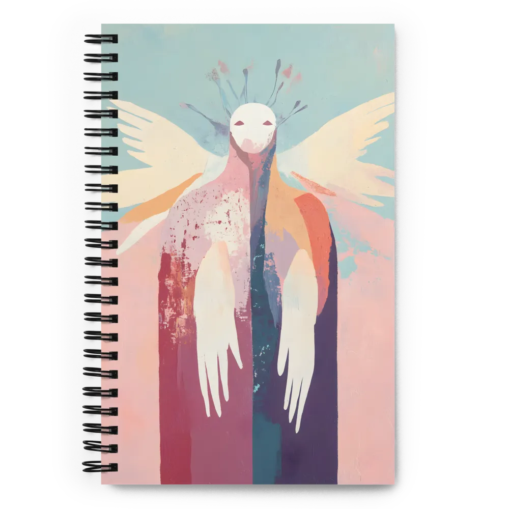 Ethereal Guardian 
 Spiral Notebook | 140 pages