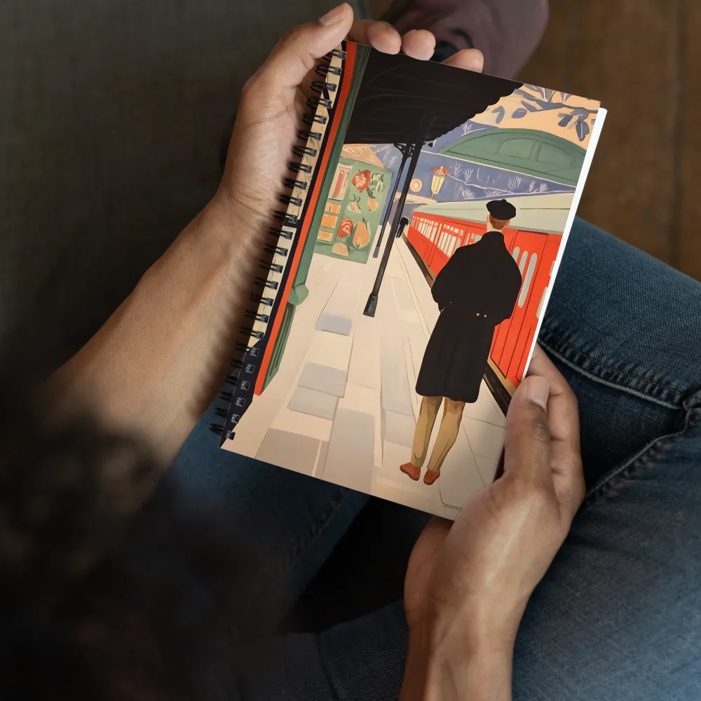 The Traveller's Wait 
 Spiral Notebook | 140 pages