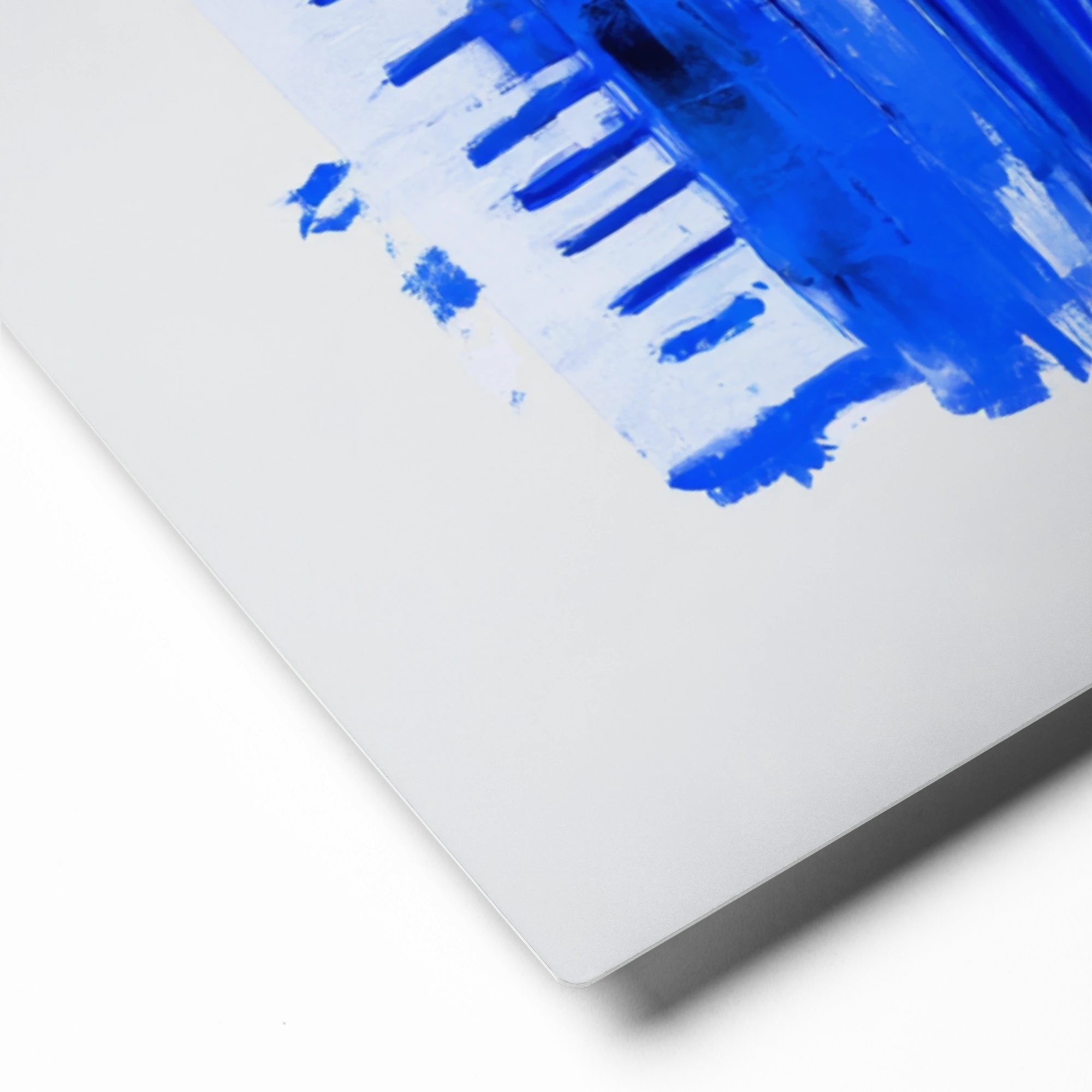 Blue Accordion Expression | Art Print