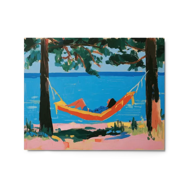 Serene Hammock View | Art Print