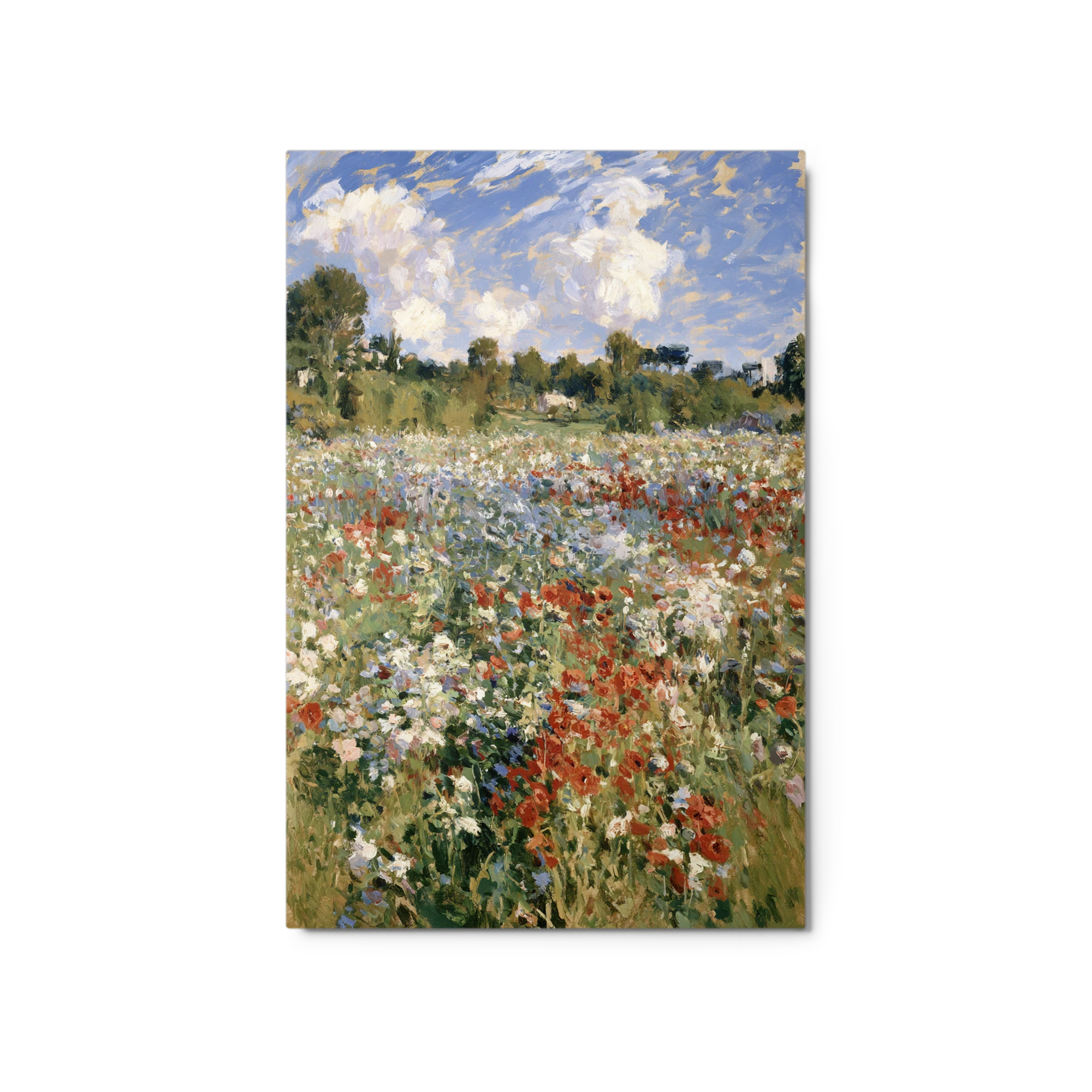 Impressionist Poppy Field