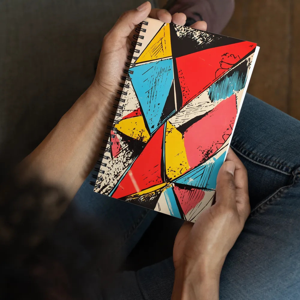 Dynamic Geometric Flux 
 Spiral Notebook | 140 pages
