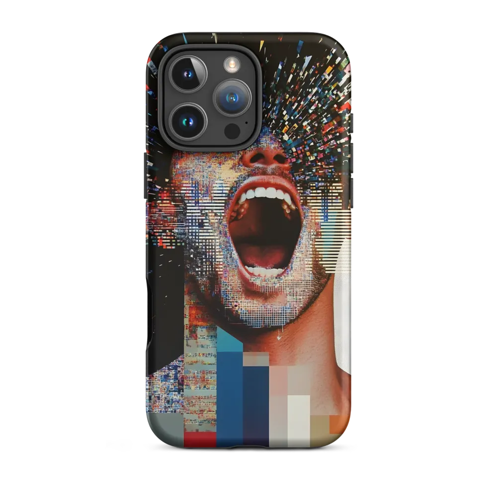 Fragmented Human Portrait | Phone Case