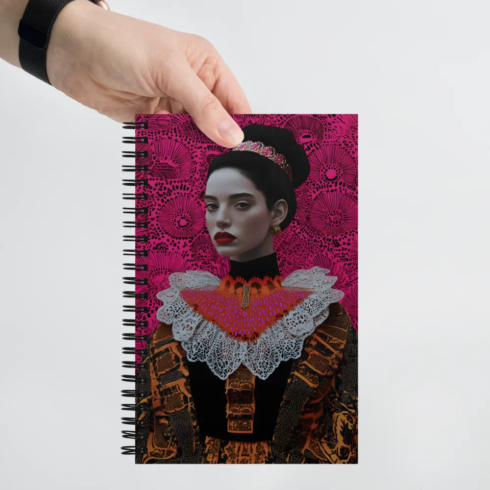 The Patterned Lady 
 Spiral Notebook | 140 pages