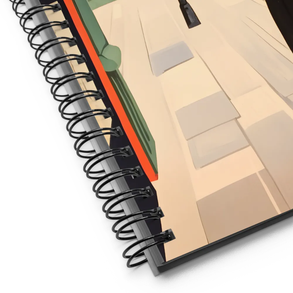 The Traveller's Wait 
 Spiral Notebook | 140 pages