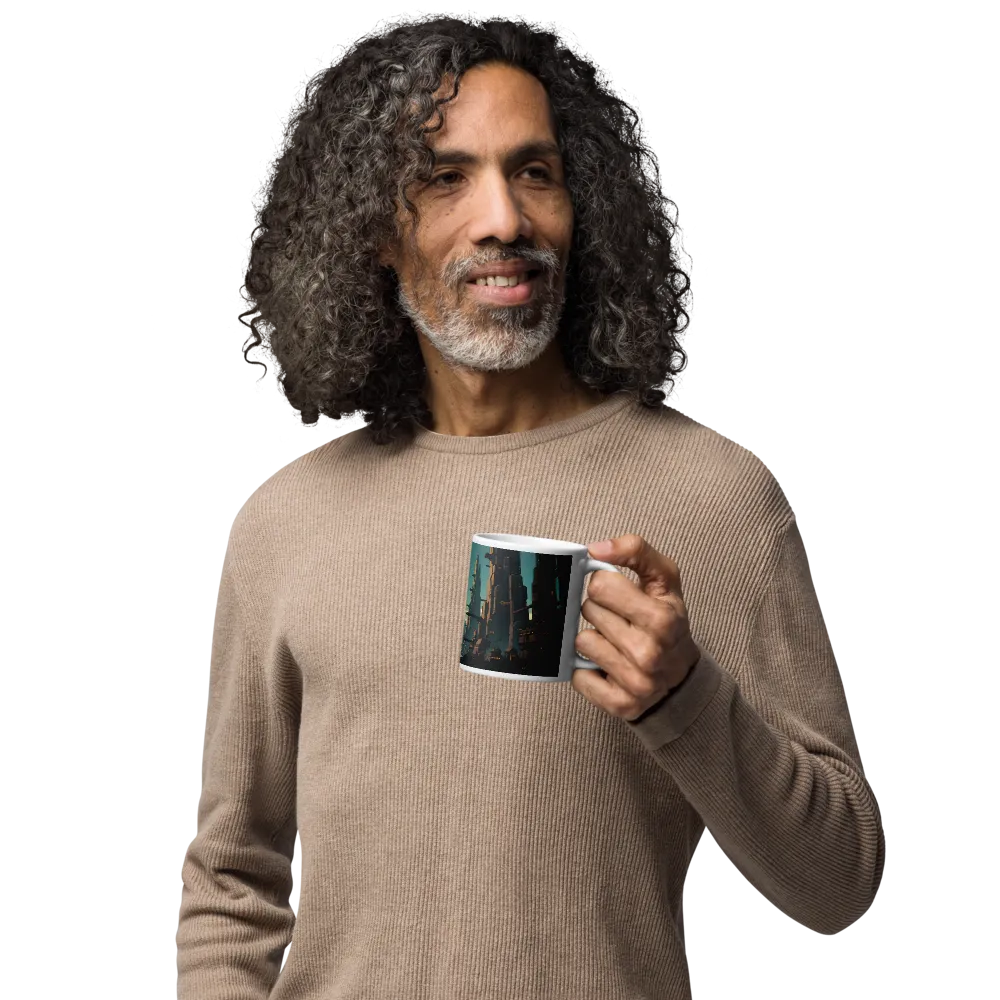 Neo-Canyon City 
 Mug with Red inside | 15 oz