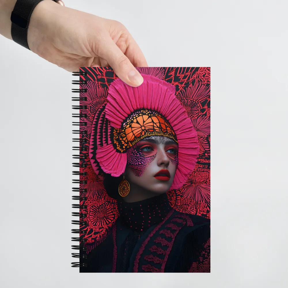 Ornate Tribal Gaze 
 Spiral Notebook | 140 pages