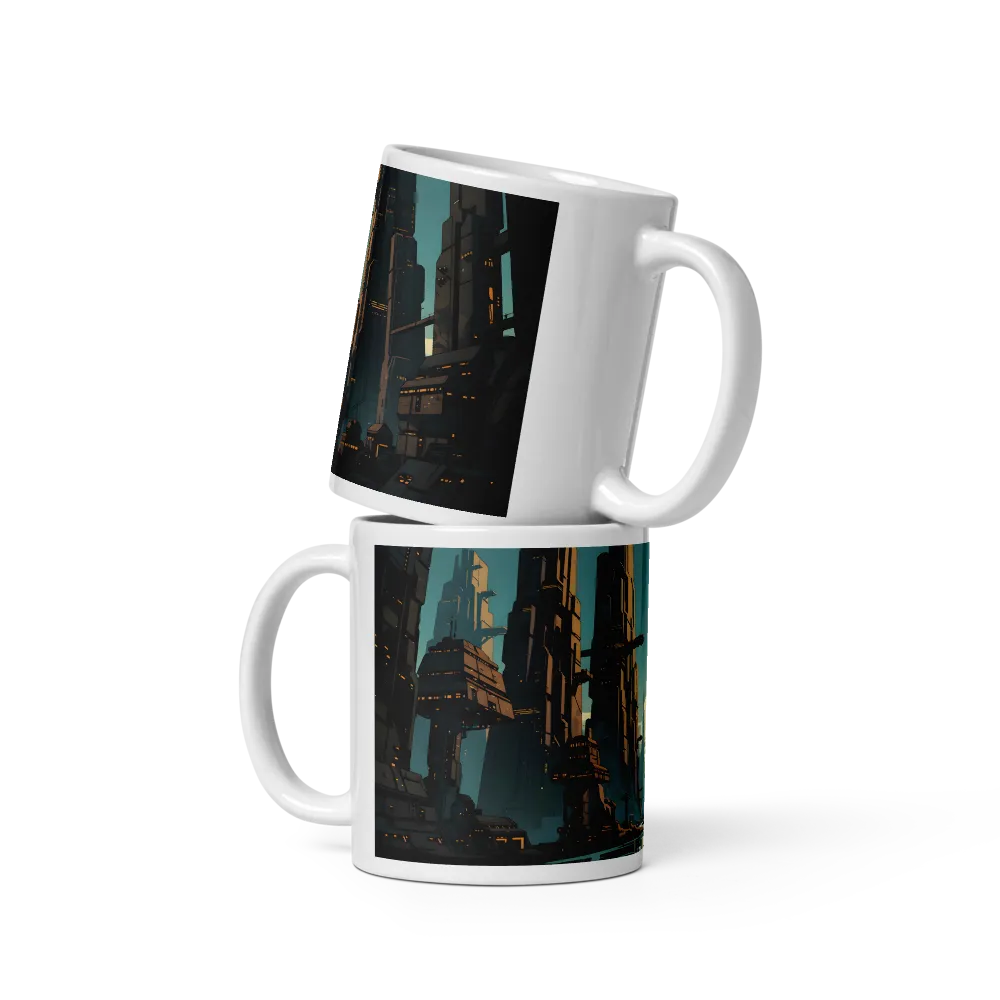 Neo-Canyon City 
 Mug with Red inside | 15 oz