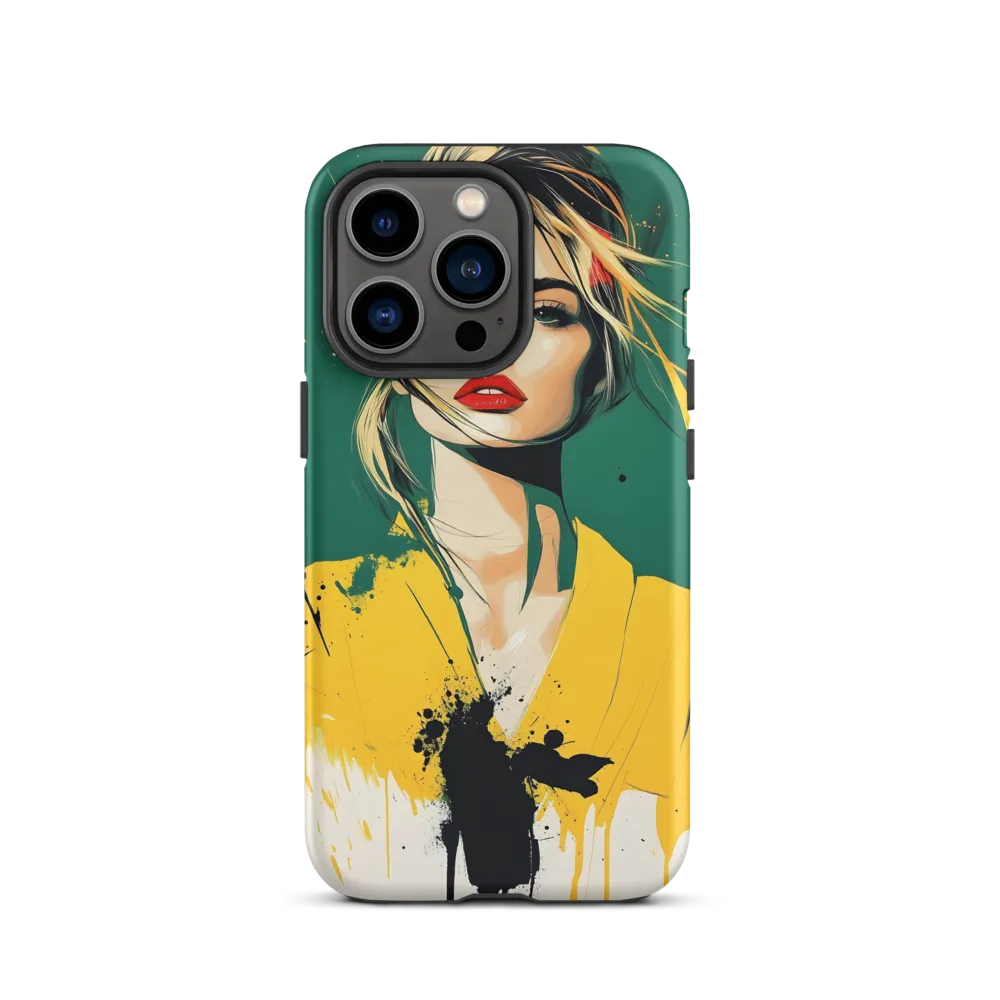 Modern Pop Art Portrait of a Woman | Phone Case