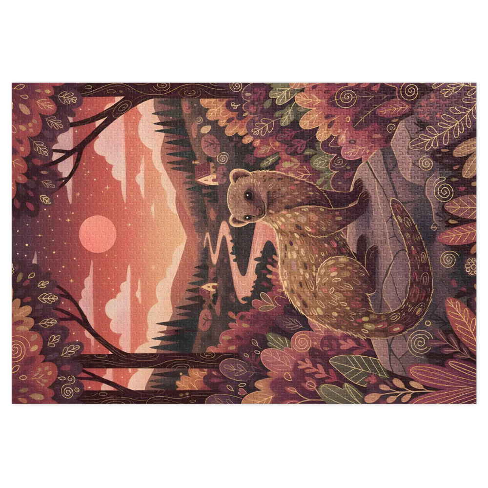 Marten at Dusk | Jigsaw Puzzles