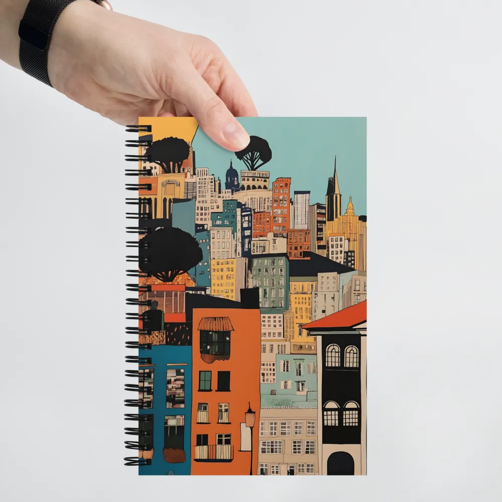 Urban Canopy Serenity 
 Spiral Notebook | 140 pages