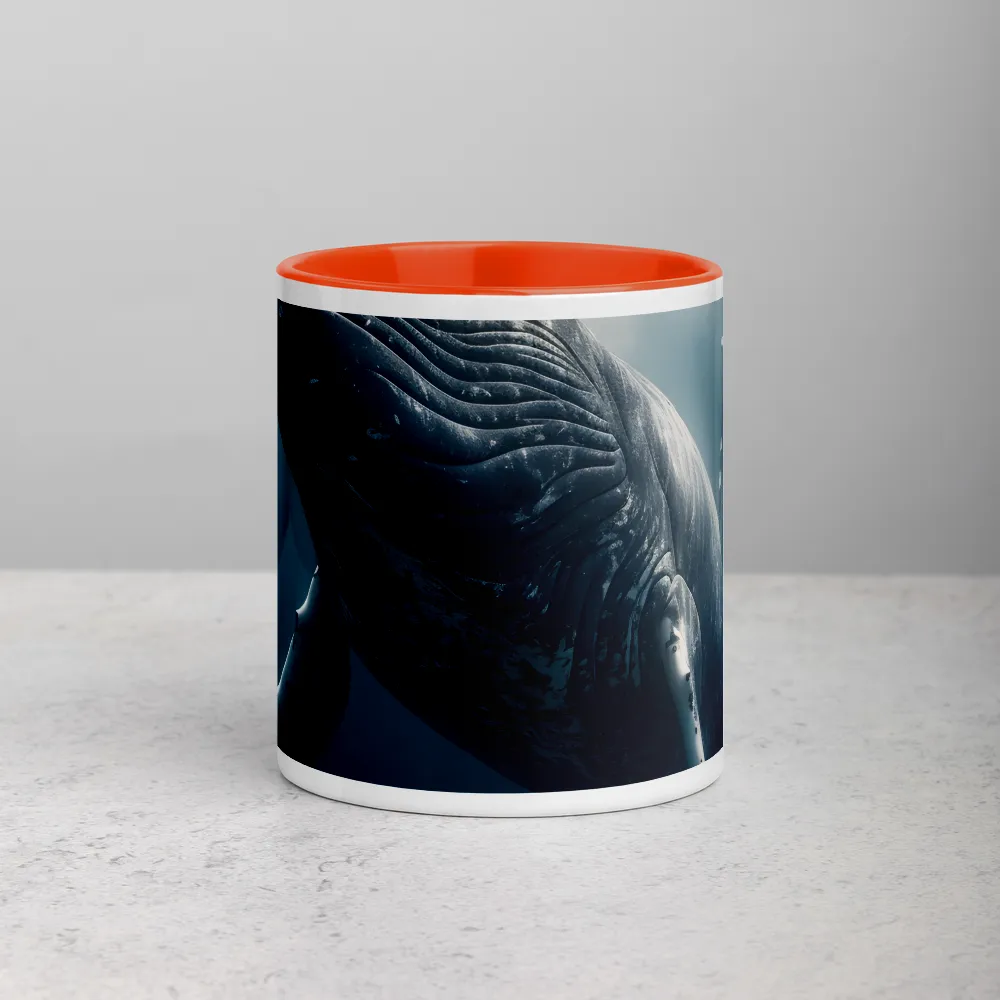 Deep Blue Ascent 
 Mug