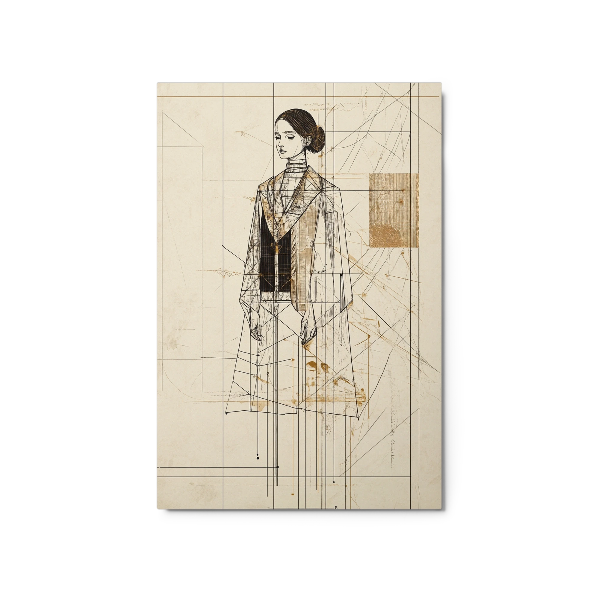 Fashion Model Illustration