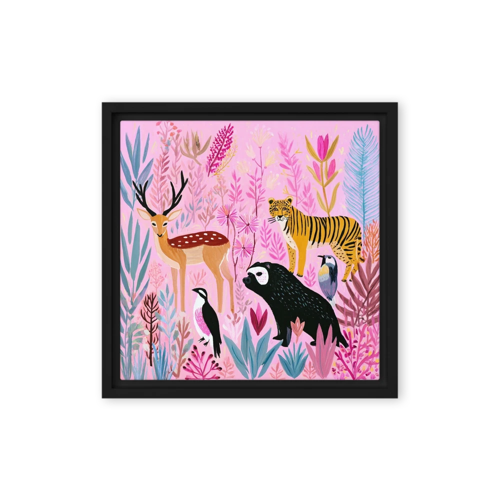 Pink Jungle Haven | Art Print
